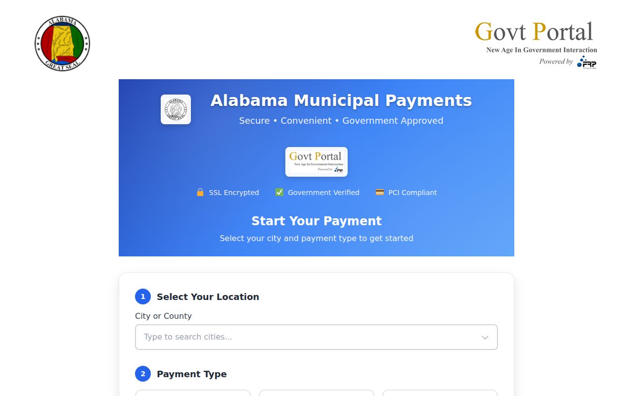 Alabama municipal directory for Houston County traffic ticket payments